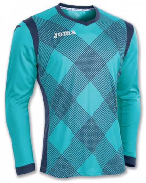 GOAL KEEPER T-SHIRT DERBY TURQUOISE L/S