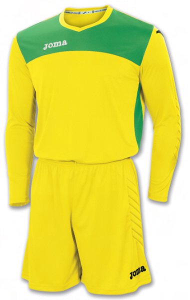 GOALKEEPER SET AREA IV YELLOW-GREEN T-SHIRT+SHORT