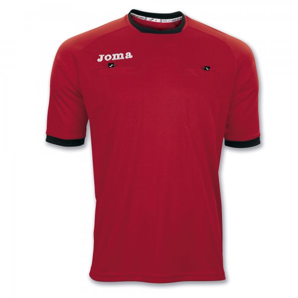 T-SHIRT REFEREE S/S RED
