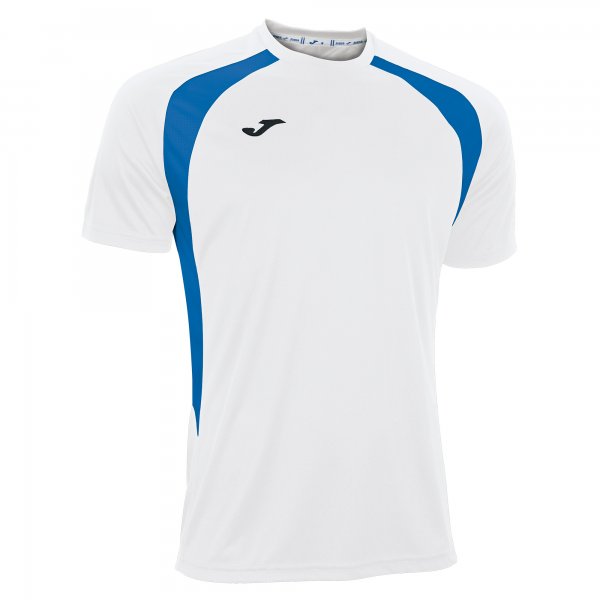 T-SHIRT CHAMPION III WHITE-ROYAL S/S