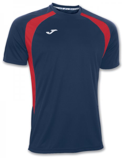 T-SHIRT CHAMPION III NAVY-RED S/S