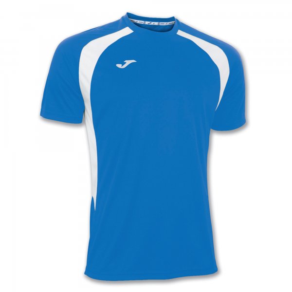 T-SHIRT CHAMPION III ROYAL-WHITE S/S