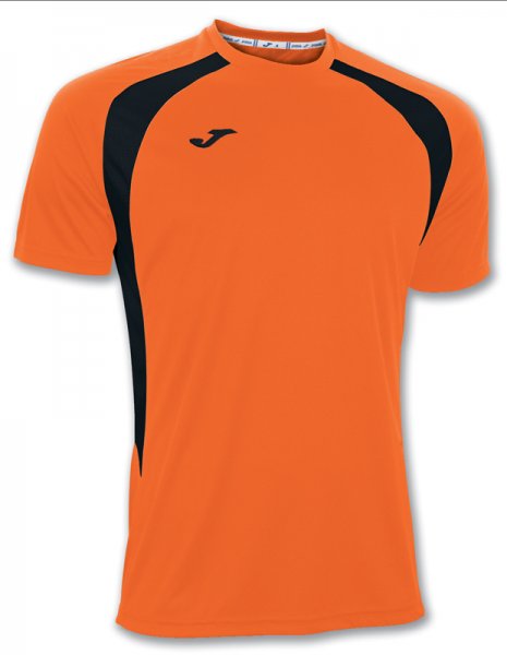 T-SHIRT CHAMPION III ORANGE-BLACK S/S
