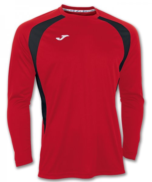 T-SHIRT CHAMPION III ROJO-NEGRO L/S