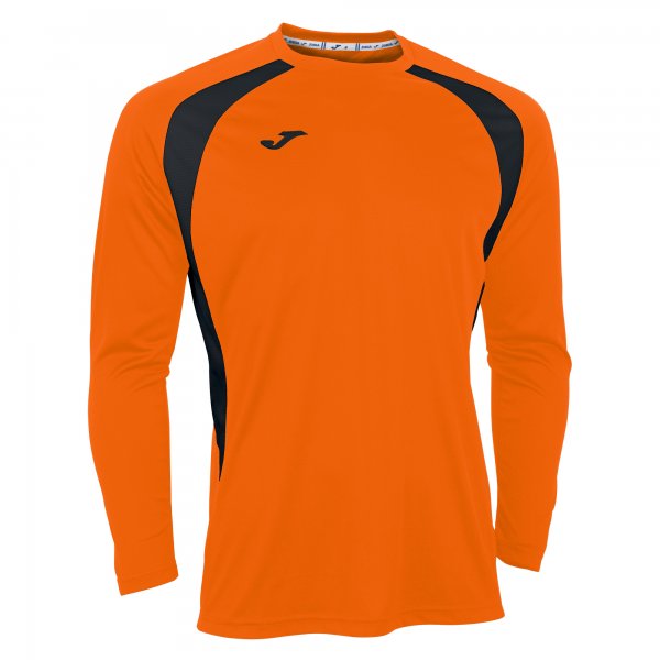 T-SHIRT CHAMPION III ORANGE-BLACK L/S