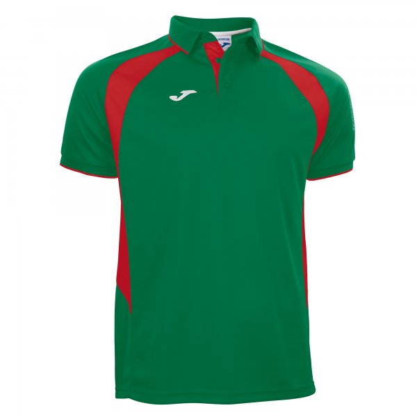 POLO CHAMPION III GREEN-RED S/S