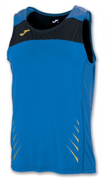 T-SHIRT ELITE IV ROYAL-BLACK SLEEVELESS