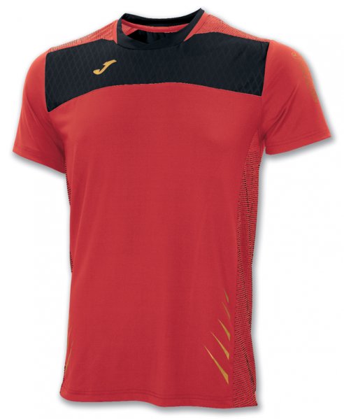 T-SHIRT ELITE IV RED-BLACK S/S