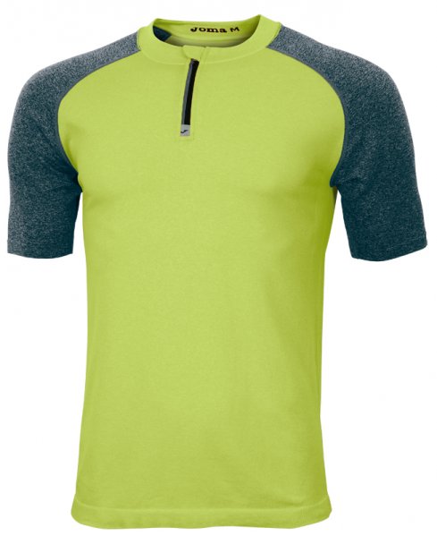 T-SHIRT SKIN GREEN-BLACK L/S