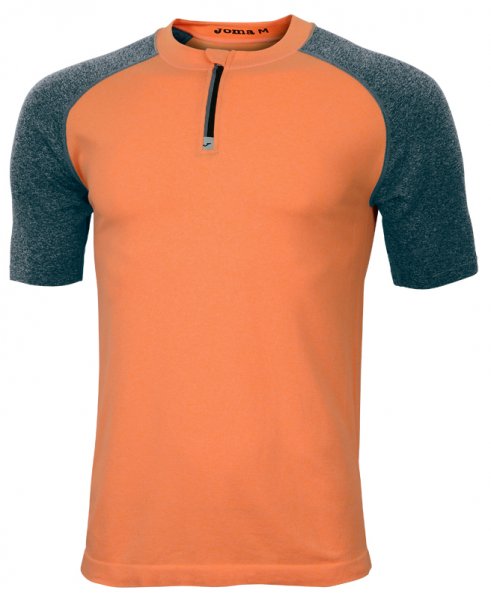 T-SHIRT SKIN ORANGE-BLACK S/S
