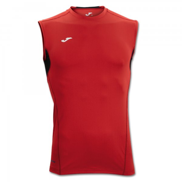 T-SHIRT SKIN RED-BLACK SLEEVELESS