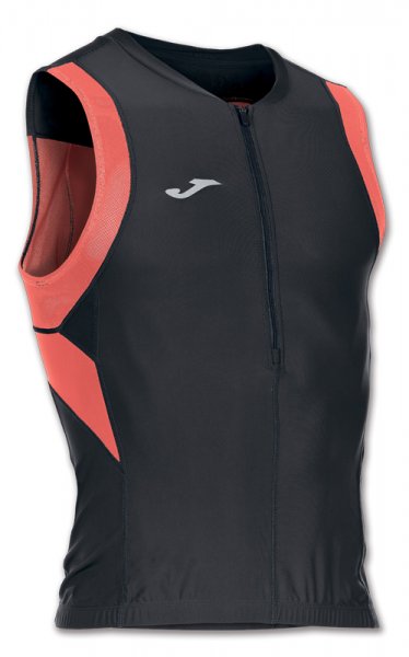 T-SHIRT DUATHLON BLACK SLEEVELESS