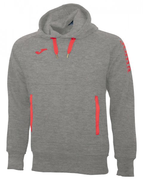 SWEATSHIRT STREET COMBI GREY-ORANGE