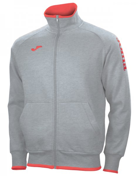 SWEATSHIRT STREET COMBI GREY-ORANGE