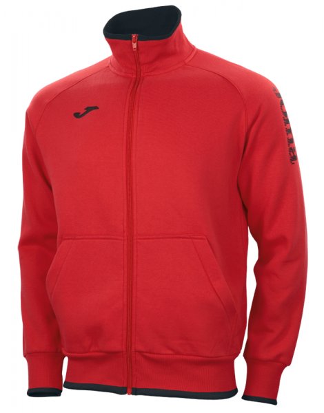 SWEATSHIRT STREET COMBI RED-BLACK