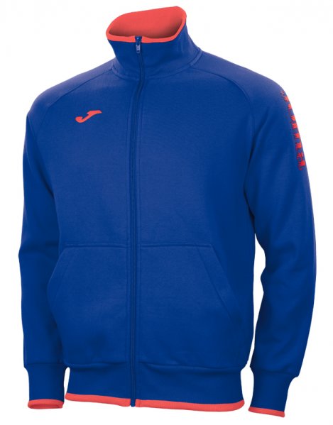 SWEATSHIRT STREET COMBI ROYAL-ORANGE