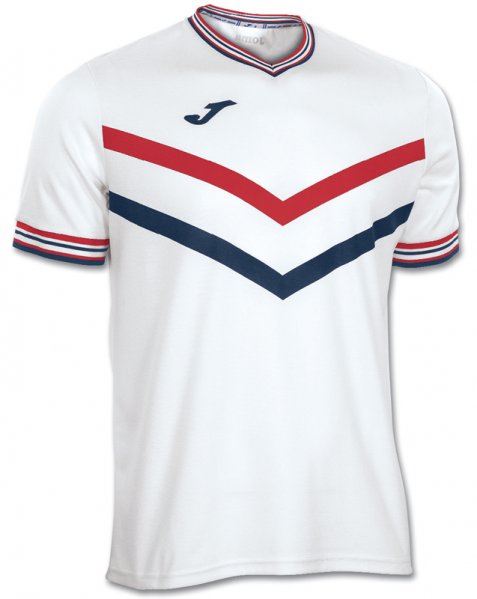 T-SHIRT TERRA WHITE-RED S/S