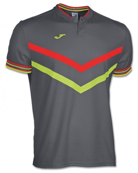 POLO TERRA GREY-GREEN S/S