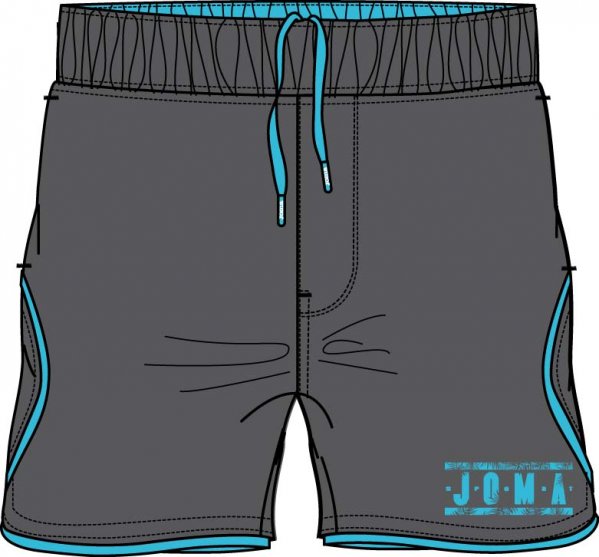 SWIMSUIT GREY-BLUE