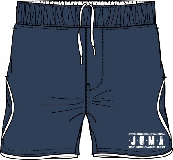 SWIMSUIT NAVY-WHITE