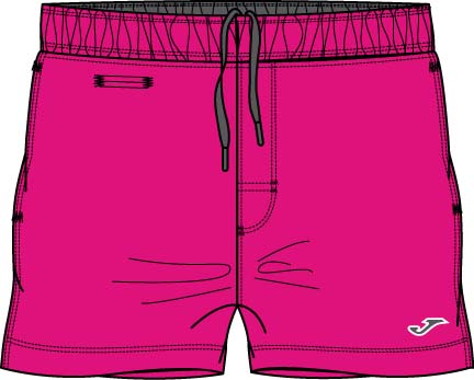 SWIMSUIT FUCHSIA-GREY