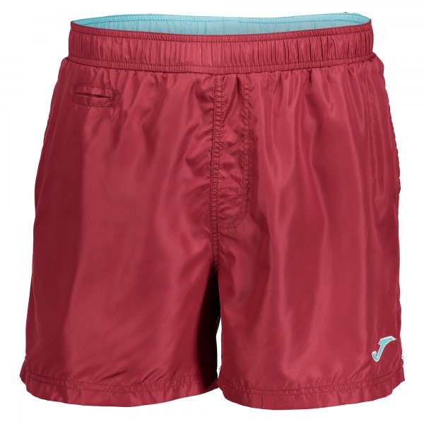 SWIMSUIT BURGUNDY-SKYBLUE