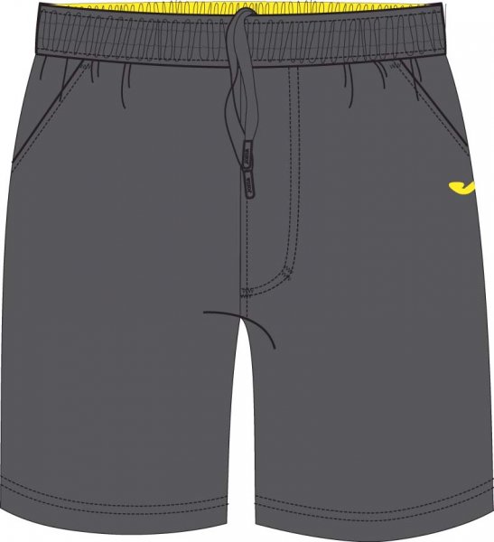 SHORT ANTHRACITE-YELLOW