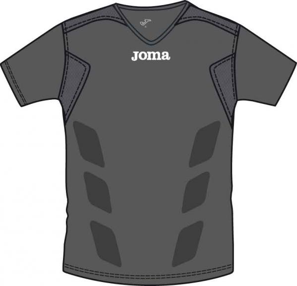 SHIRT S/S TEAM JOMA BLACK