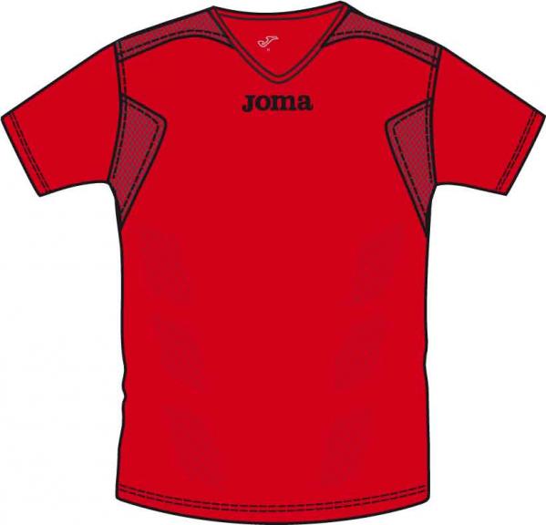SHIRT S/S TEAM JOMA RED