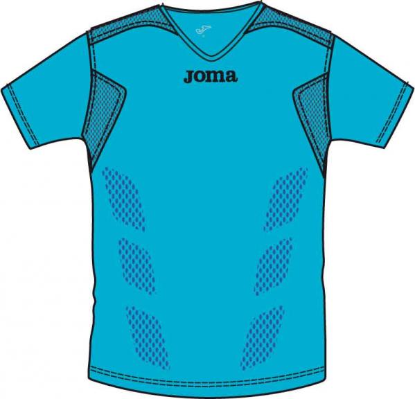 SHIRT S/S TEAM JOMA SKY BLUE