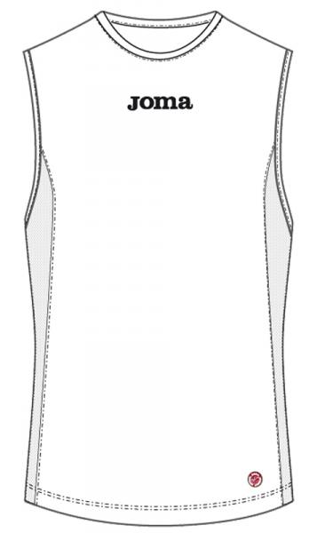 CLASSIC TEAM SLEEVELESS WHITE SHIRT