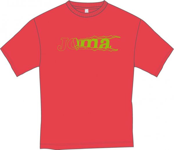 T-SHIRT ORANGE-GREEN S/S