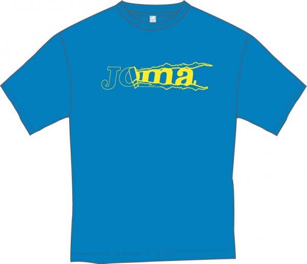 T-SHIRT BLUE-YELLOW S/S