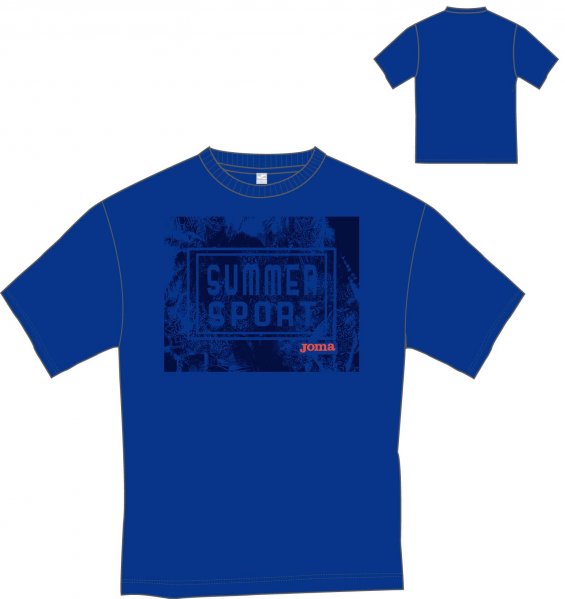 T-SHIRT DARK BLUE-BLACK S/S