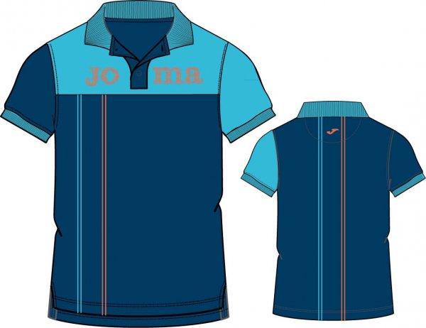 POLO NAVY-TURQUIOISE S/S