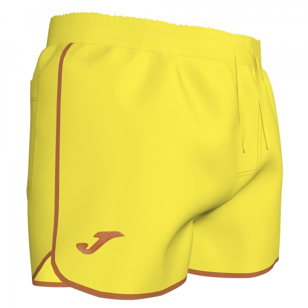 SWIMSUIT SHORT YELLOW-ORANGE