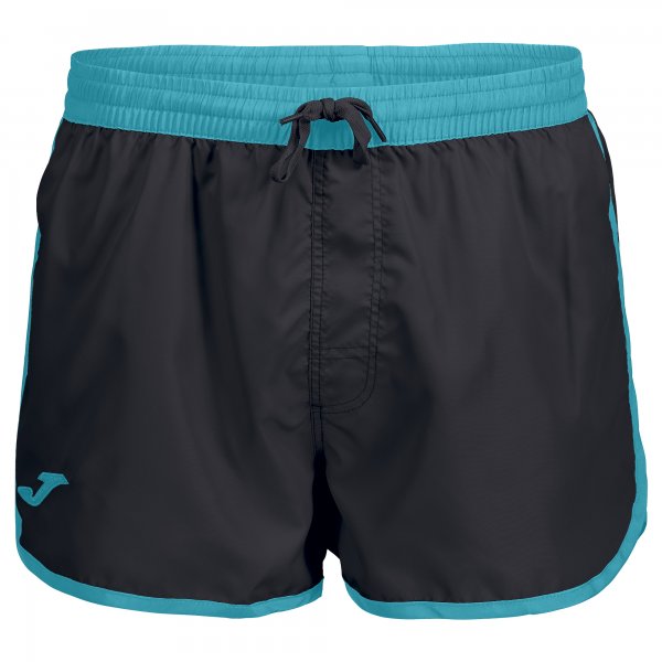 SWIMSUIT BLACK-TURQUOISE