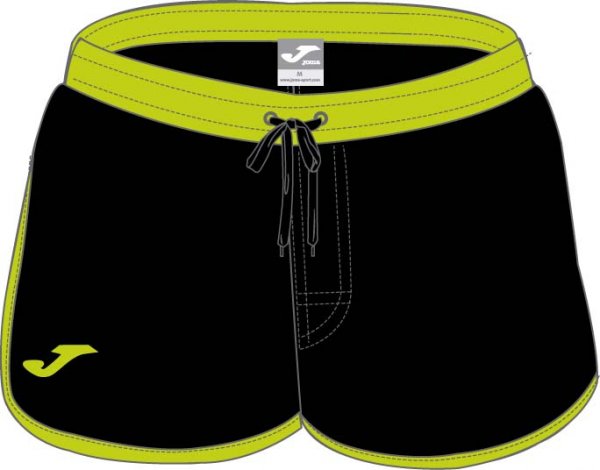 SWIMSUIT BLACK-LIME