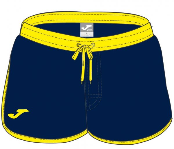 SWIMSUIT NAVY-YELLOW
