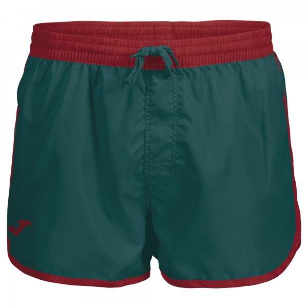 SWIMSUIT SHORT GREEN-RED