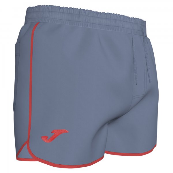 SWIMSUIT SHORT BLUE-RED