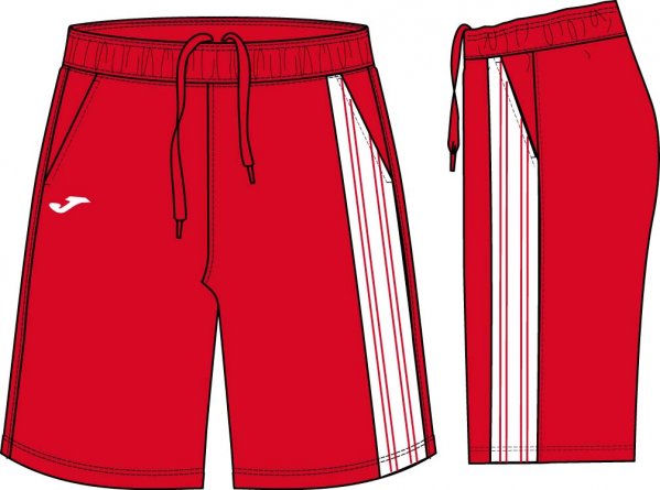 SHORT RED-WHITE