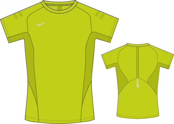 T-SHIRT RUNNING  LIME S/S