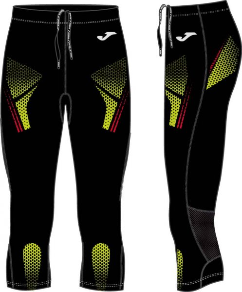 PIRATE TIGHTS RUNNING BLACK-GREEN