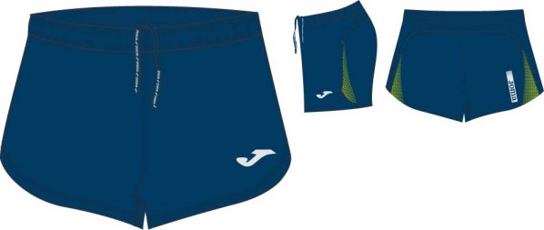 SHORT RUNNING NAVY-GREEN