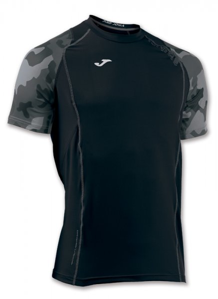 T-SHIRT OLIMPIA BLACK-ANTHRACITE S/S