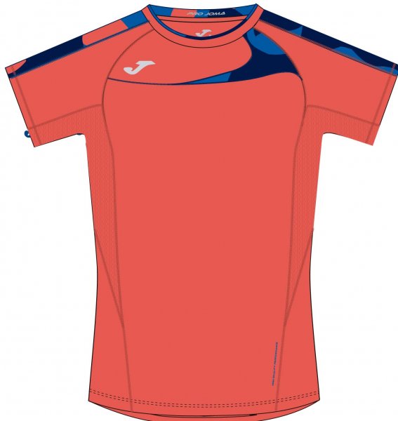 T-SHIRT RUNNING ORANGE FLUOR S/S