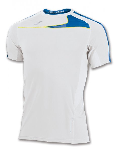 T-SHIRT OLIMPIA WHITE-ROYAL S/S