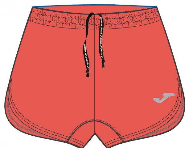 SHORT RUNNING ORANGE FLUOR