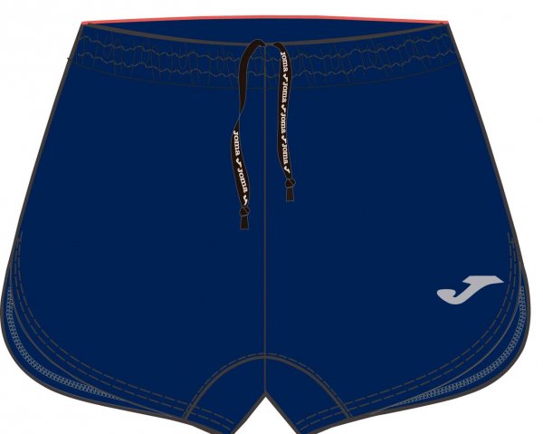 SHORT RUNNING NAVY-LIGHT ORANGE